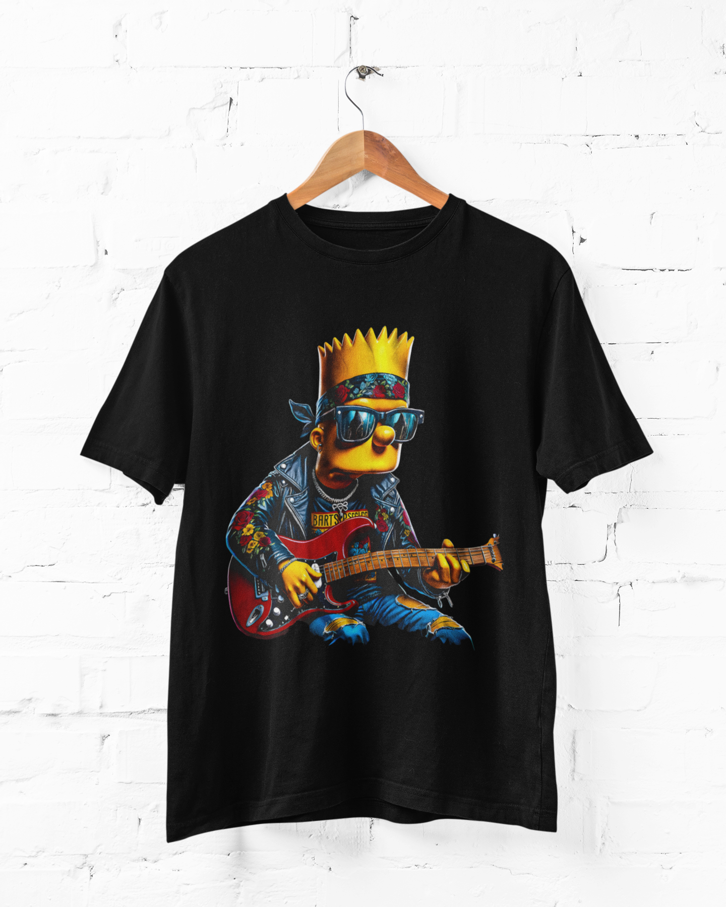 Rockin' Bart Simpson - Adult Tee