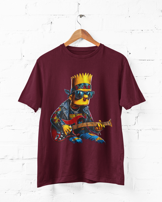 Rockin' Bart Simpson - Adult Tee