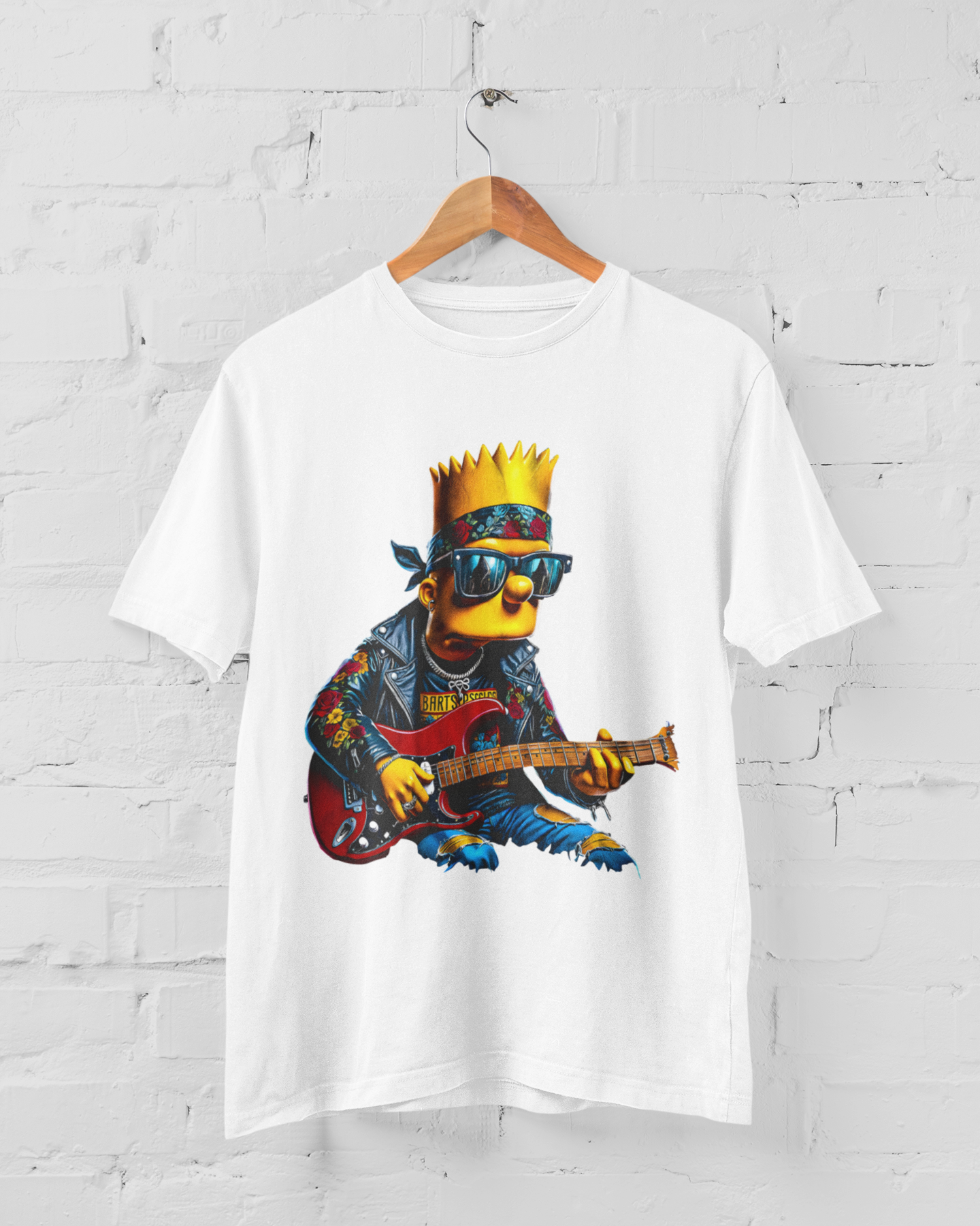 Rockin' Bart Simpson - Adult Tee