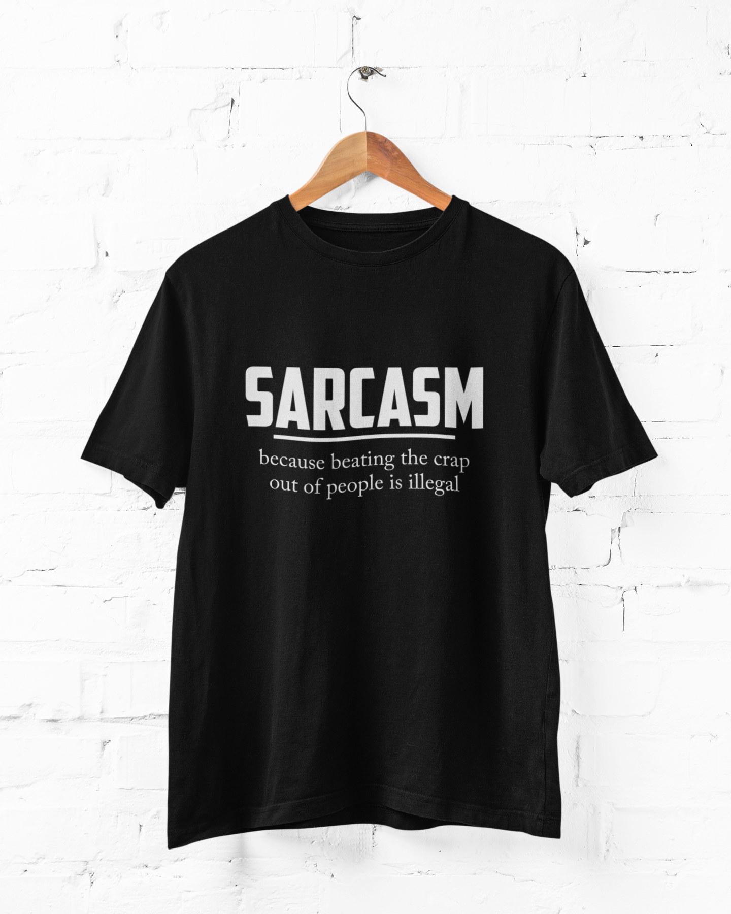 SARCASM  - Adult Tee