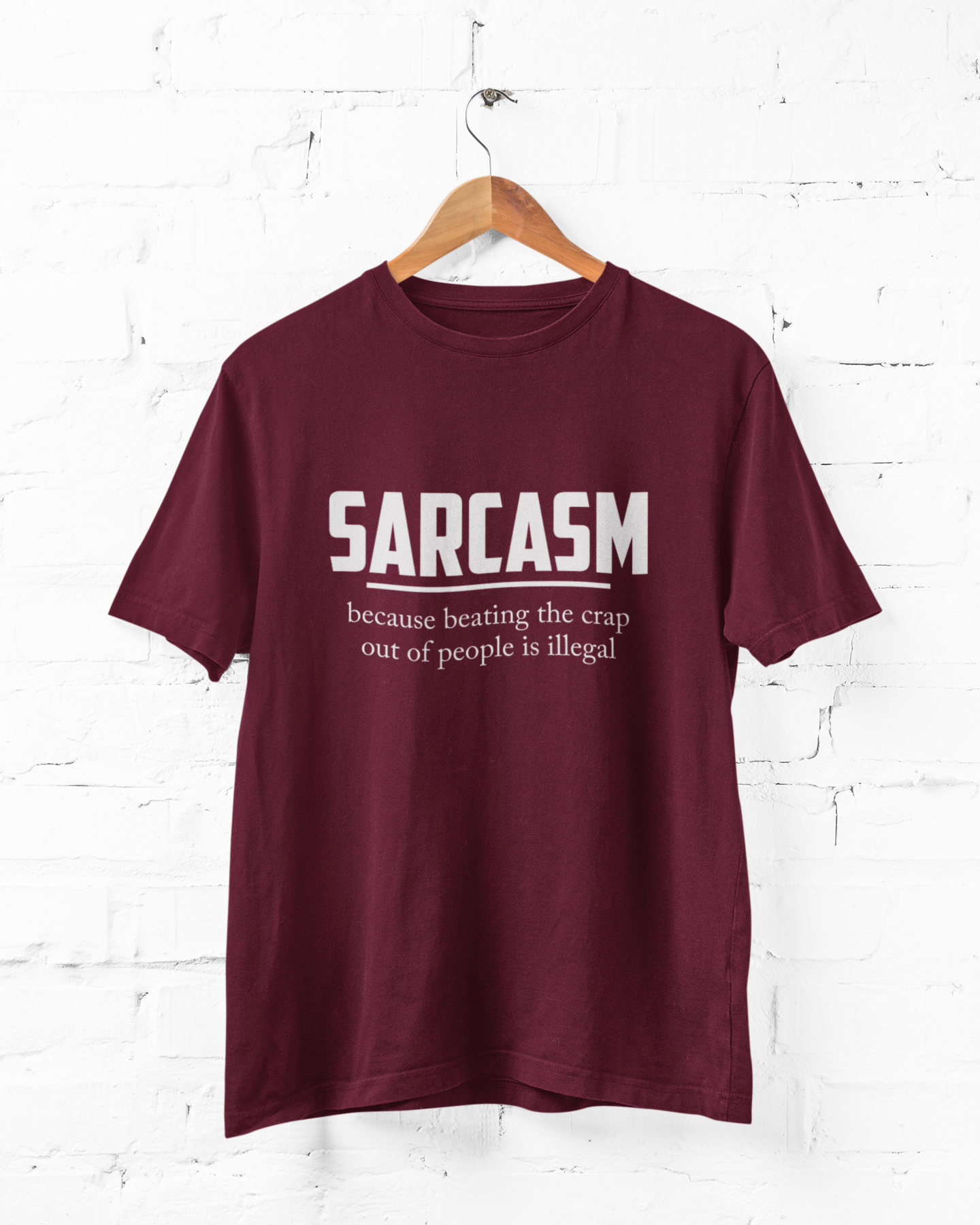 SARCASM  - Adult Tee