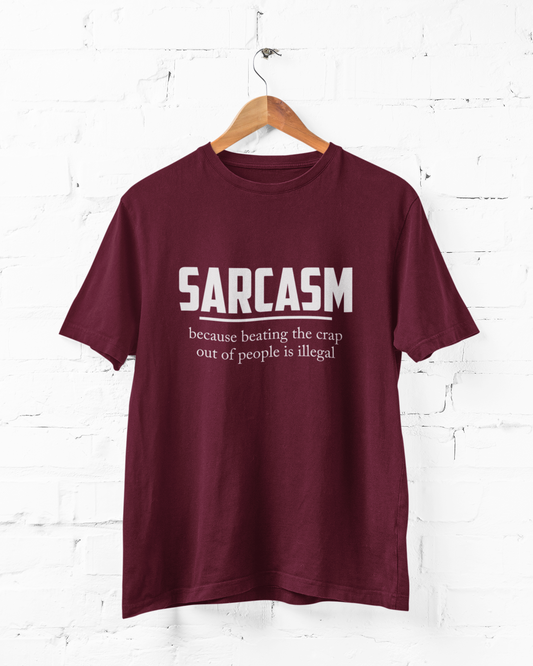 SARCASM  - Adult Tee