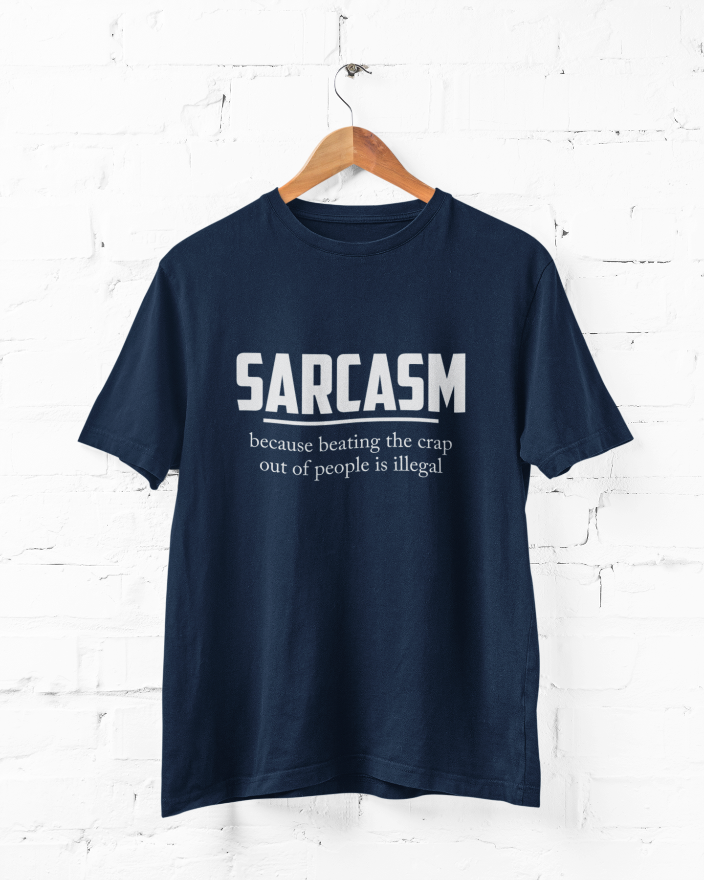 SARCASM  - Adult Tee