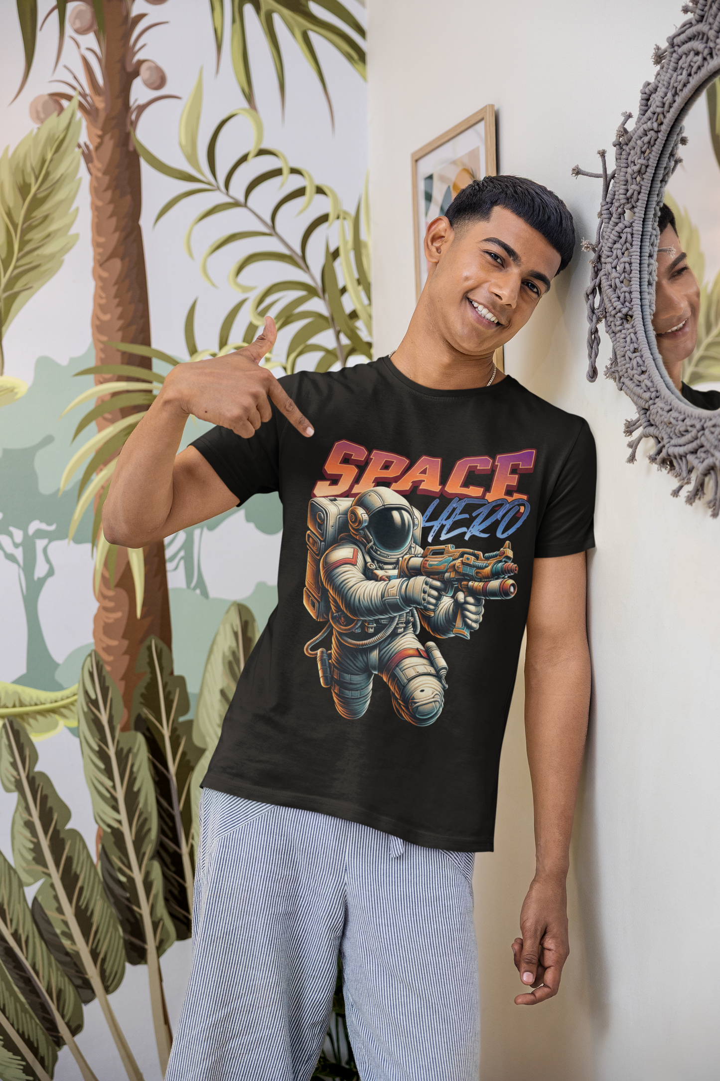 SPACE HERO - ADULT TEE