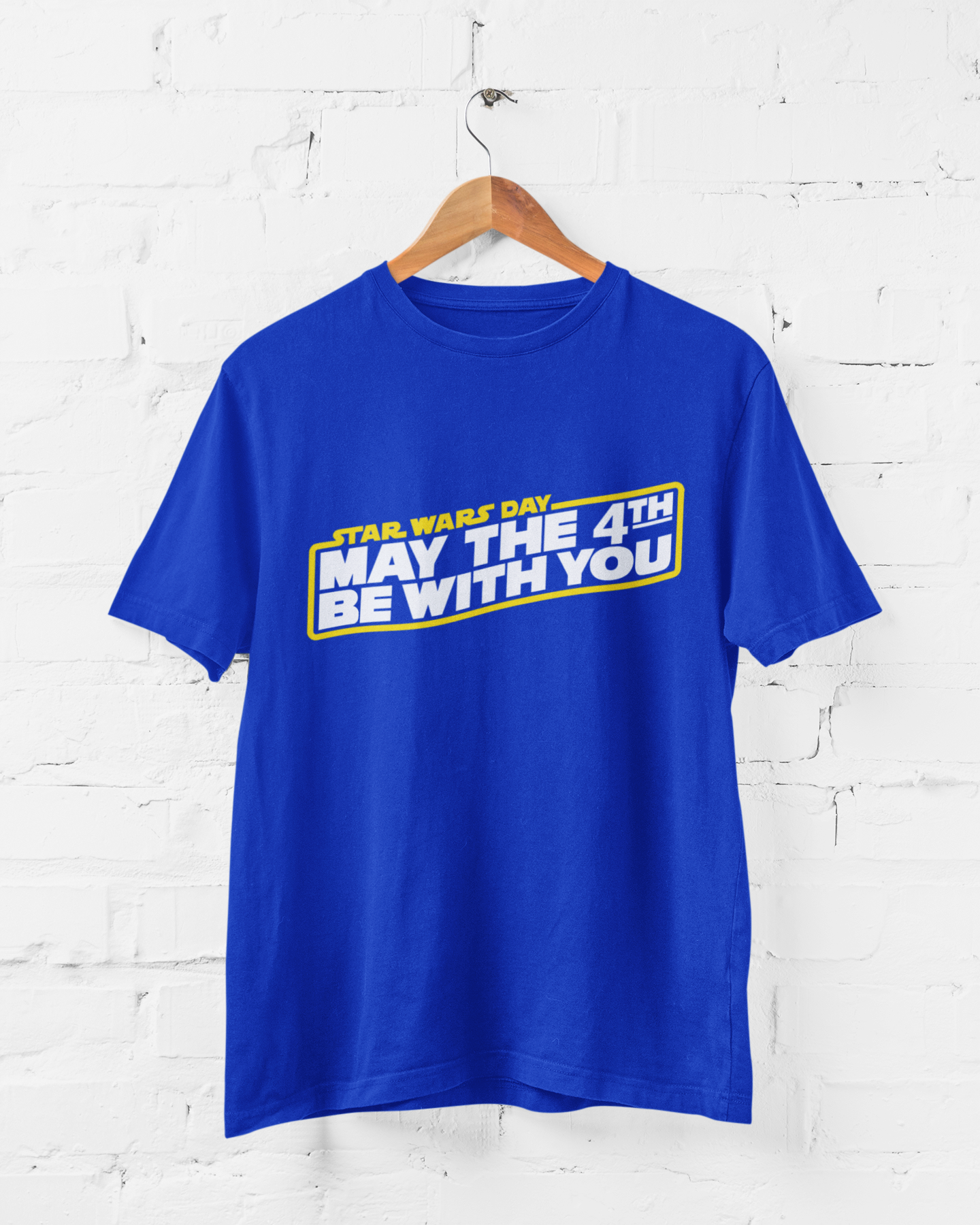 STAR WARS DAY - MAY THE 4TH BE WITH YOU - ADULT TEE