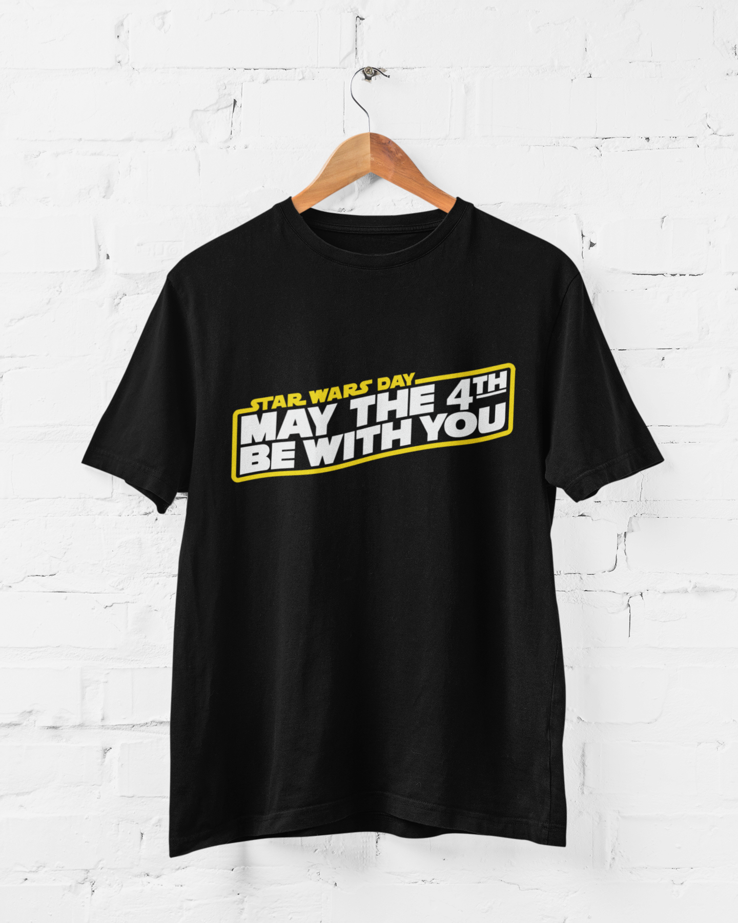 STAR WARS DAY - MAY THE 4TH BE WITH YOU - ADULT TEE
