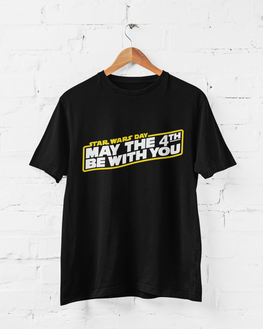 STAR WARS DAY - MAY THE 4TH BE WITH YOU - ADULT TEE