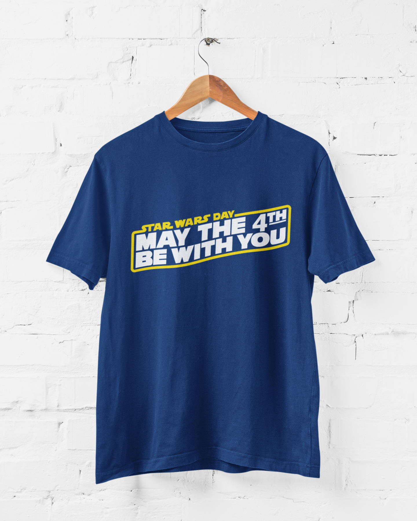 STAR WARS DAY - MAY THE 4TH BE WITH YOU - ADULT TEE