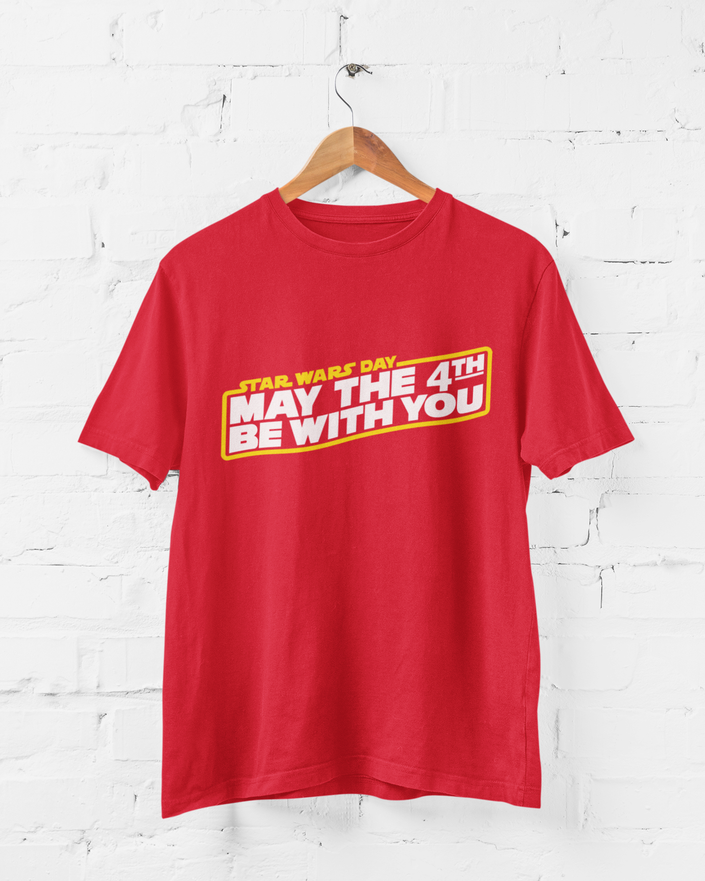 STAR WARS DAY - MAY THE 4TH BE WITH YOU - ADULT TEE