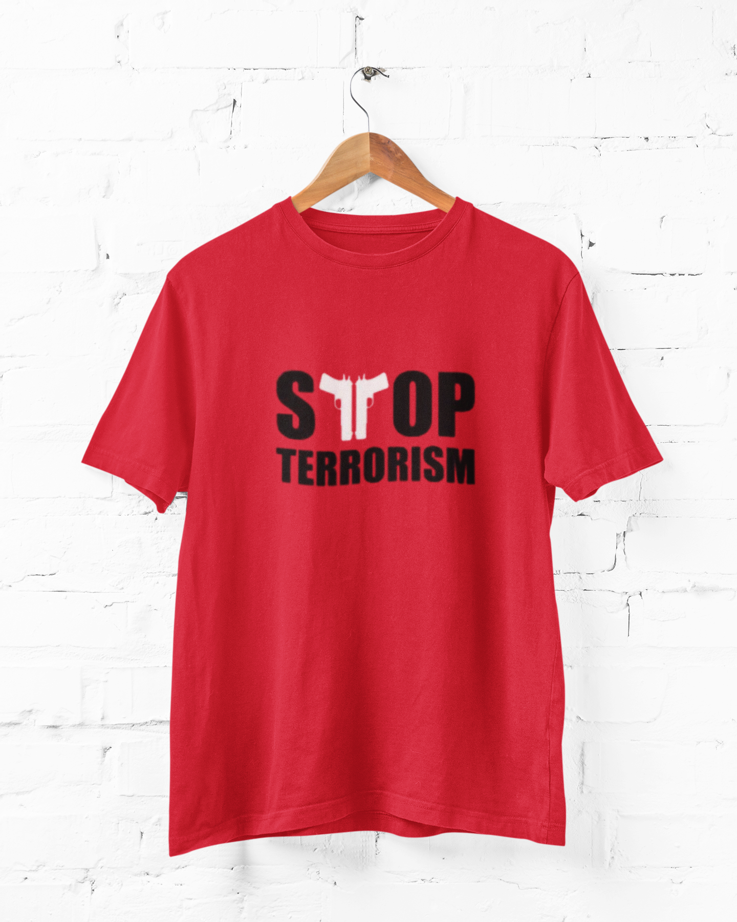 STOP TERRORISM - ADULT TEE