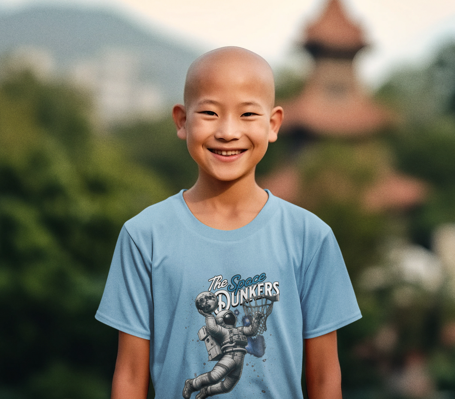 THE SPACE DUNKERS - CHILDRENS TEE
