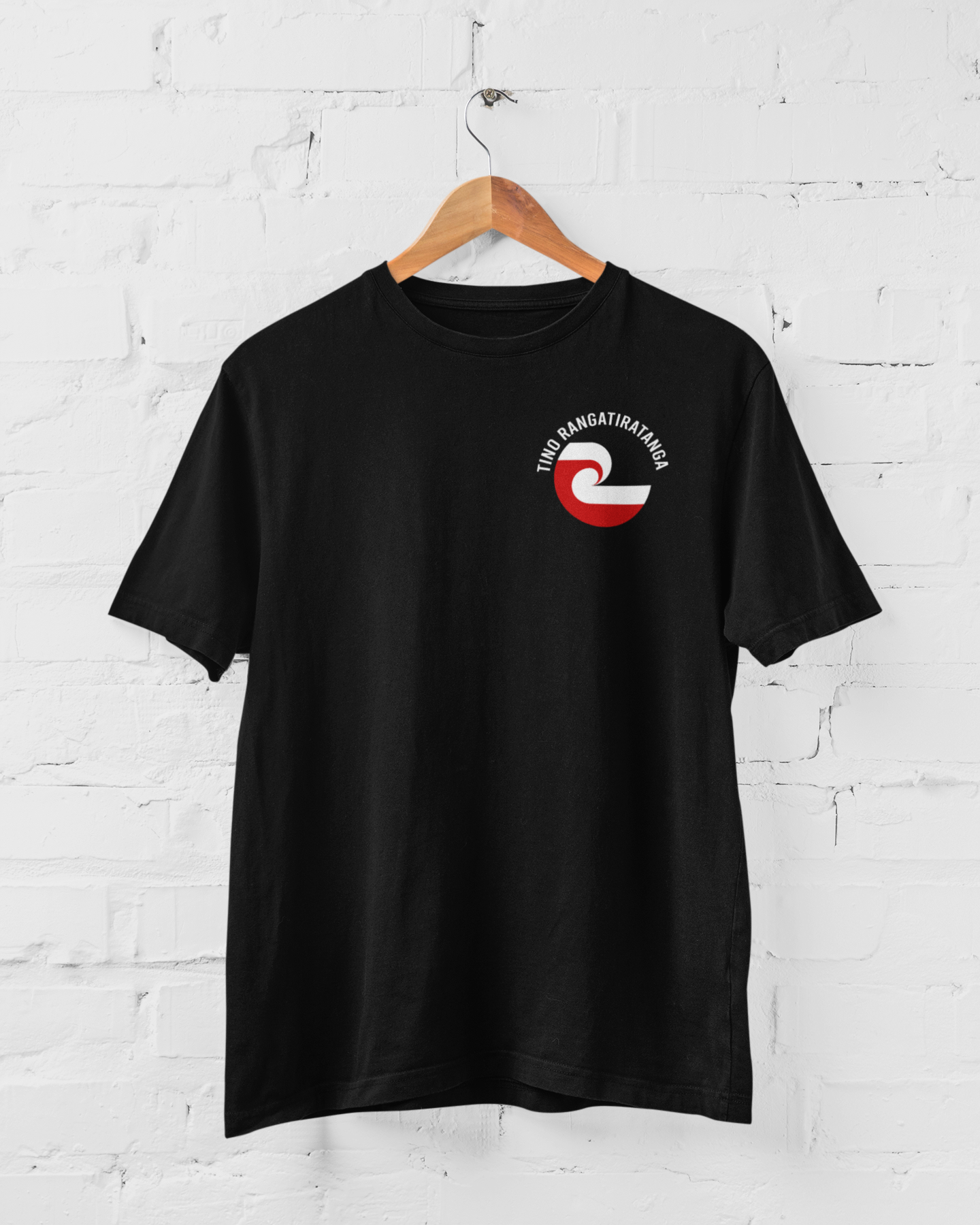 TINO RANGATIRATANGA BADGE  - ADULT TEE