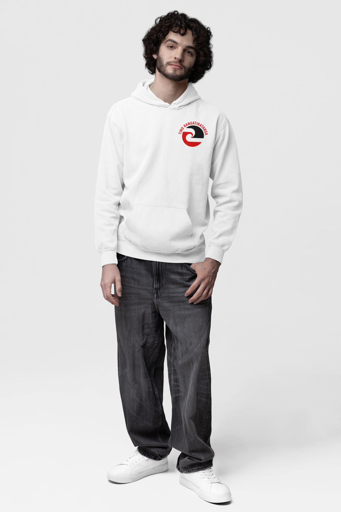 Tino Rangatiratanga Badge - Adult Hoodie