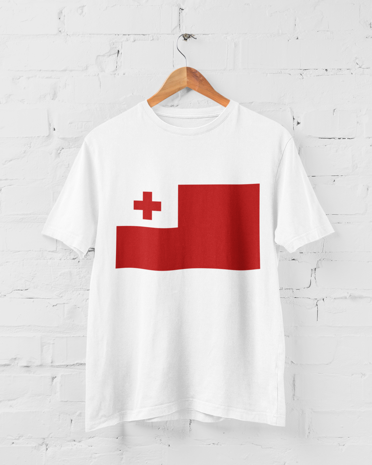 TONGA FLAG - ADULT TEE