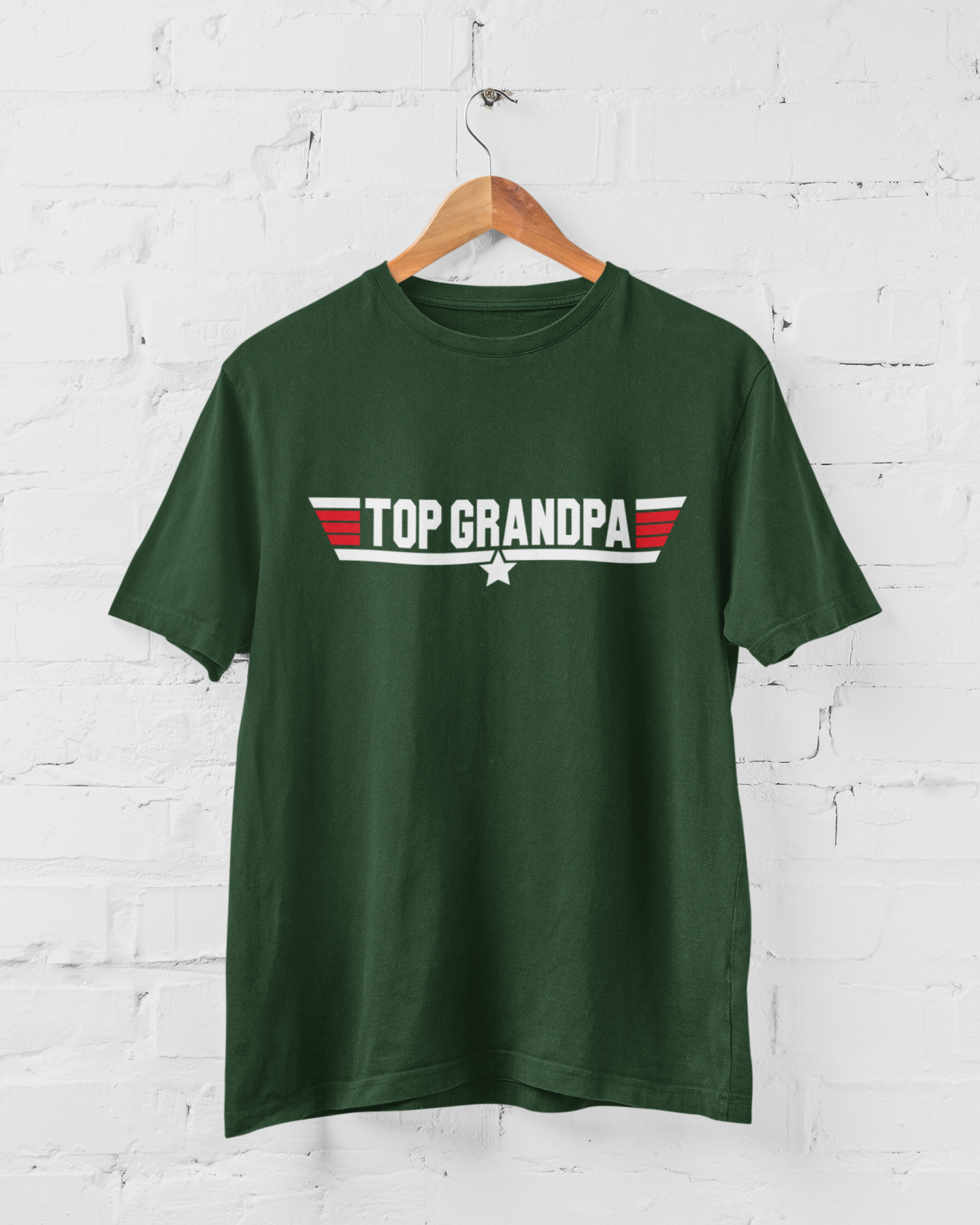 TOP GRANDPA - ADULT TEE