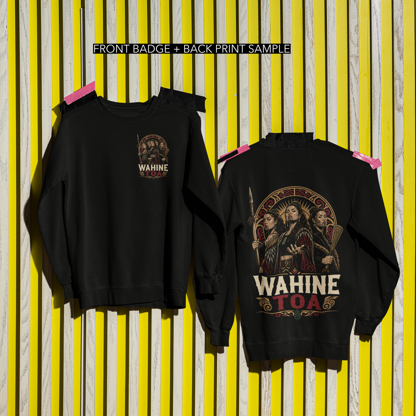 WAHINE TOA - ADULT SWEATSHIRT