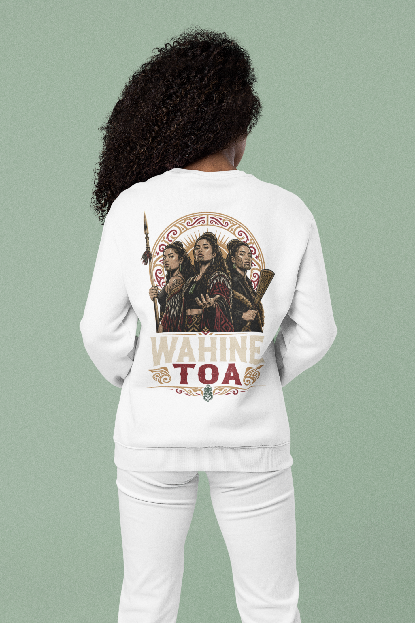 WAHINE TOA - ADULT SWEATSHIRT