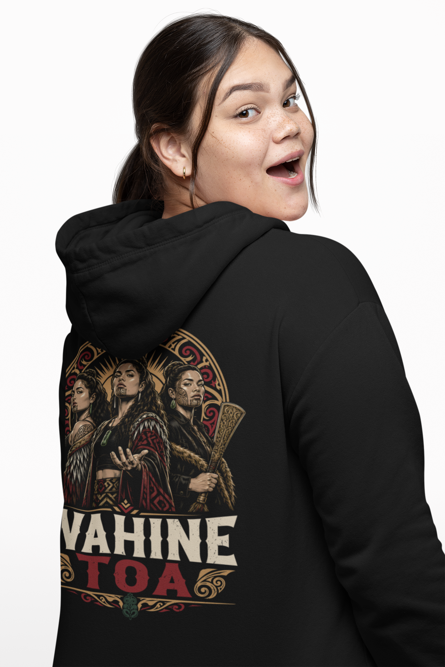 WAHINE TOA - ADULT HOODIE