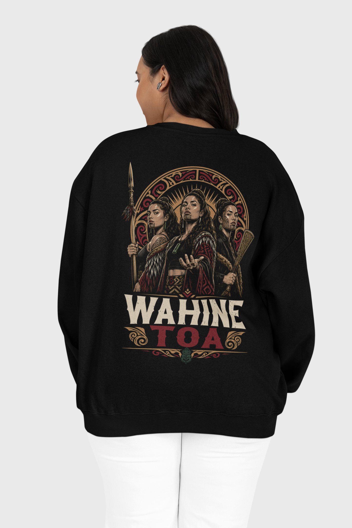 WAHINE TOA - ADULT SWEATSHIRT