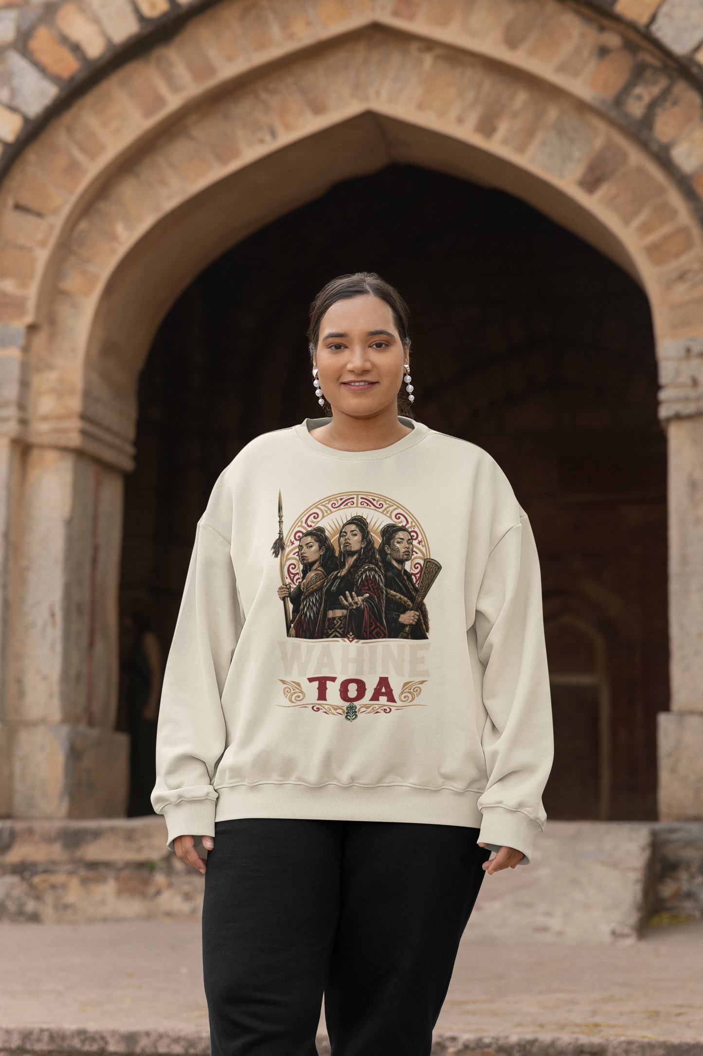 WAHINE TOA - ADULT SWEATSHIRT