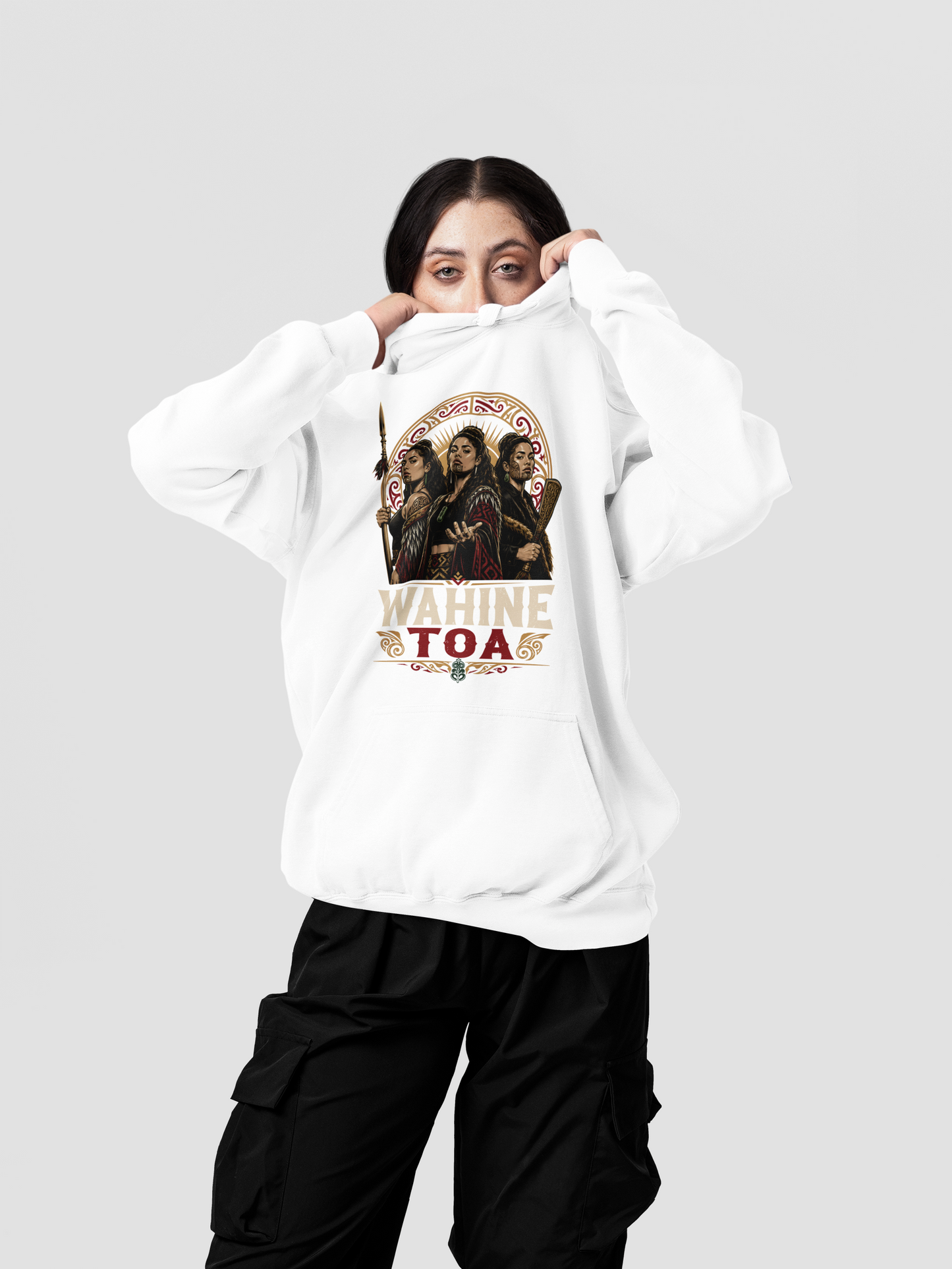 WAHINE TOA - ADULT HOODIE