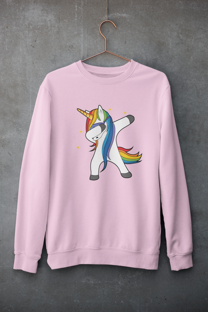 Dabbing Unicorn - Crewneck