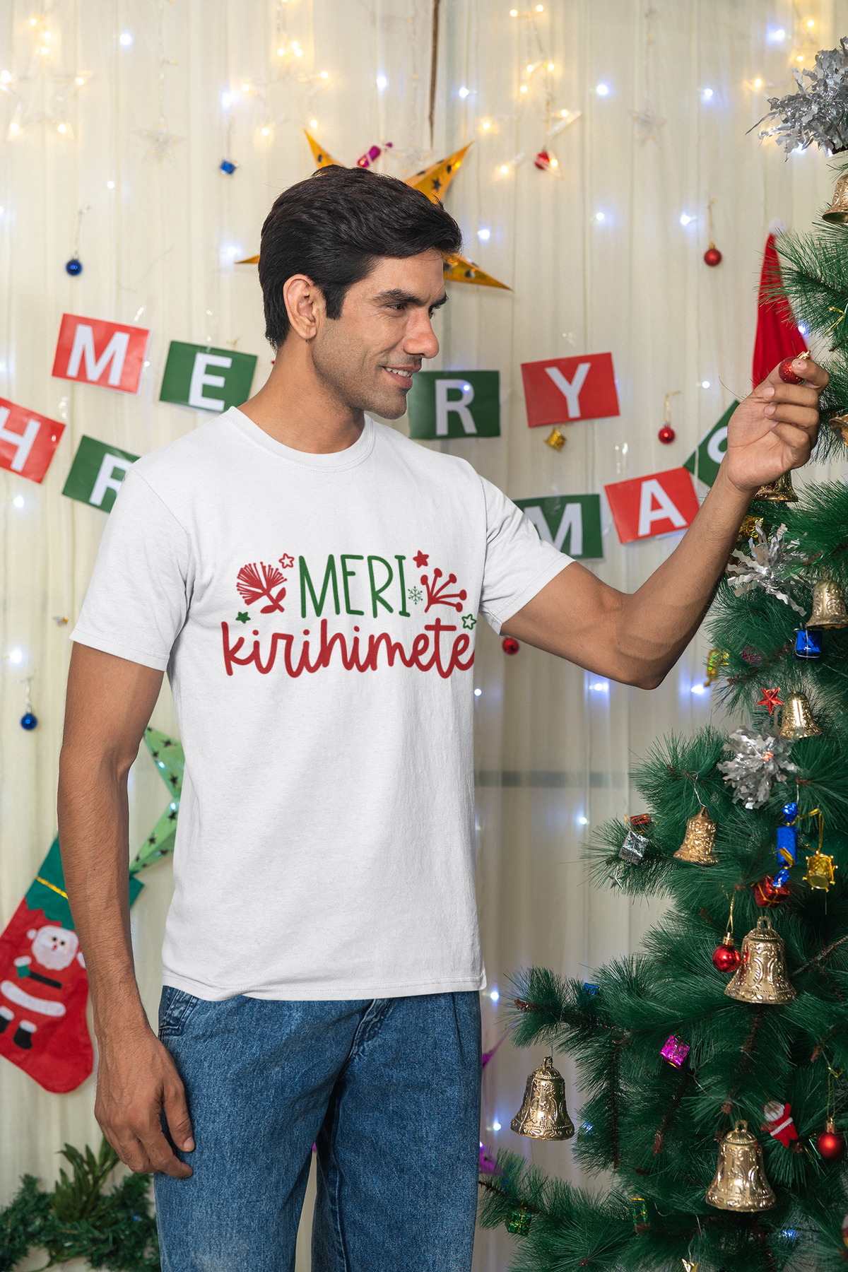 Te Reo Christmas - Meri Kirihimete Tee