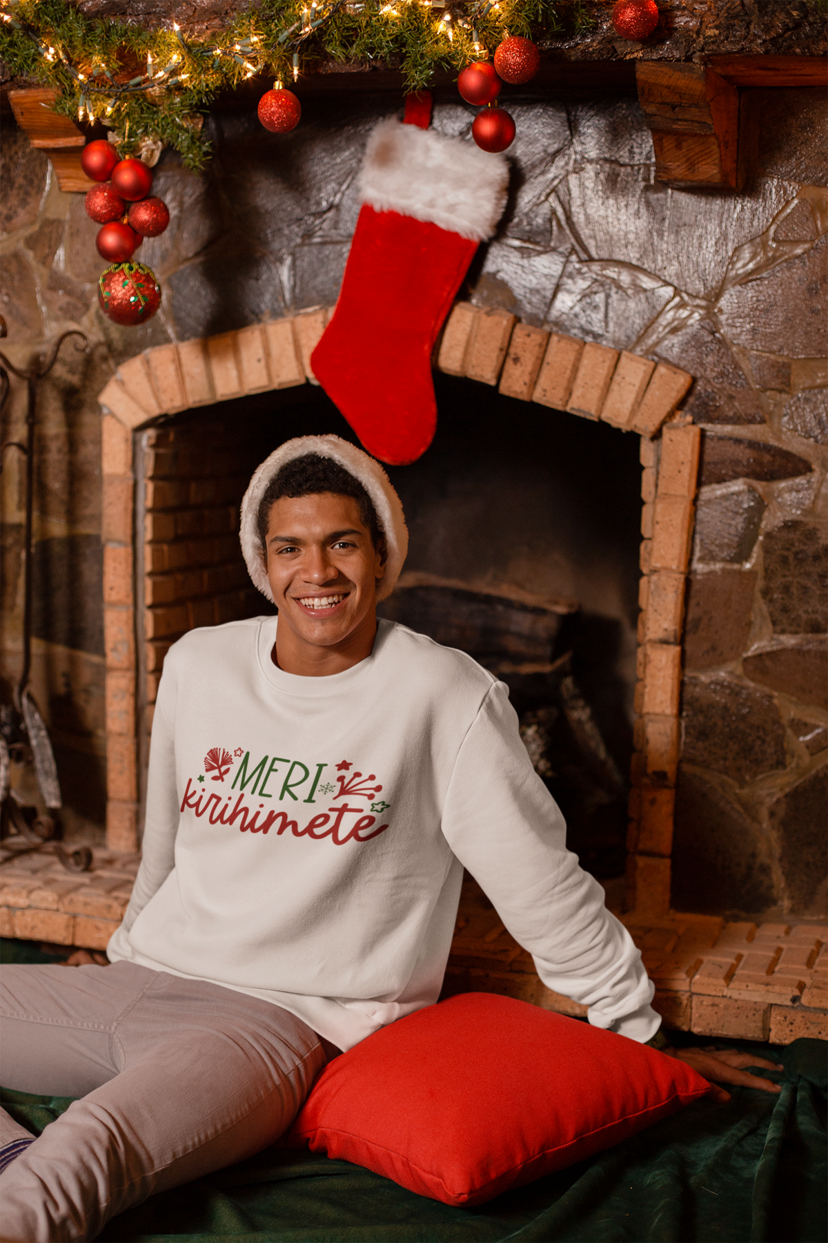 Te Reo Christmas - Meri Kirihimete - Hoodie / Sweatshirt