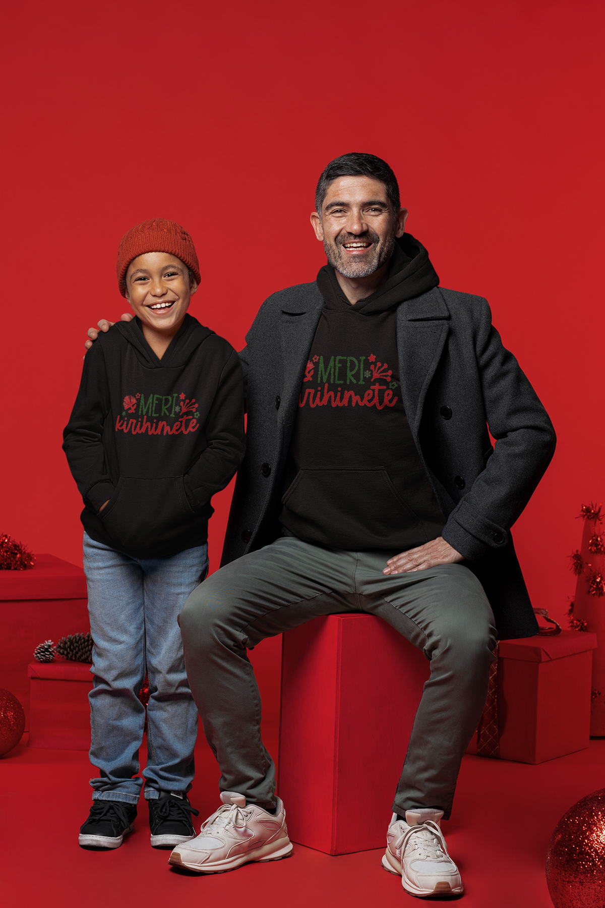 Te Reo Christmas - Meri Kirihimete - Hoodie / Sweatshirt